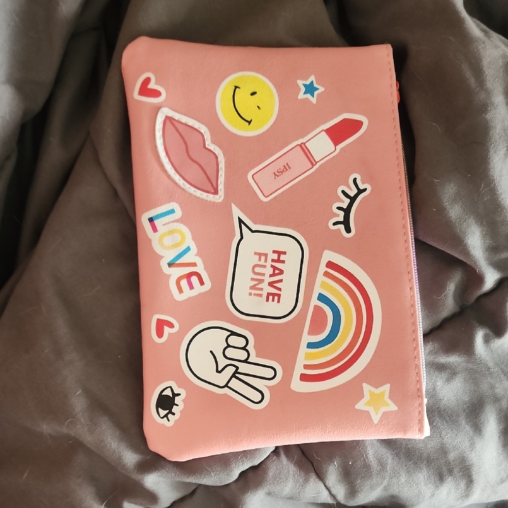 Pink Kids Accessory Pouch